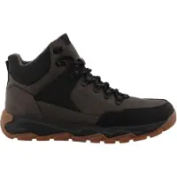 Tom Tailor Botas com atacadores cinzento escuro / preto