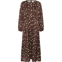 Culture Vestido 'Dotty ' castanho / branco