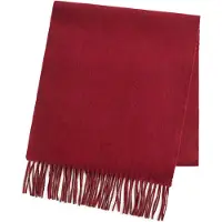 Gant para homem. 9920203 Cachecol de lã bordô (OSFA), Clássico, Borgonha