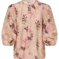 Fransa Blusa 'FRSERENA' bege / rosa