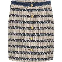 Saint tropez Saia bege claro / azul