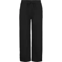 ONLY Carmakoma Calças preto / branco