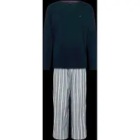 Tommy Hilfiger Underwear Pijama comprido navy / safira / azul claro / cappuccino