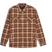 Quiksilver - Camisas - Venture Sherpa Overshirt Java para Homem - Tamanho S