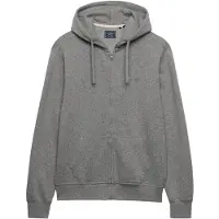 Superdry Casaco em moletão 'Essential' acinzentado
