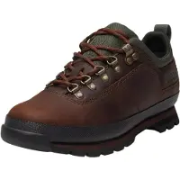 Timberland para homem. TB0A443ZW011 Botas de cano baixo Euro Hiker castanho escuro (41), Couro, Marrom, Plano, Cordão, Casual, Ao ar livre