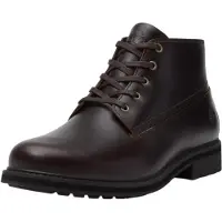 Timberland para homem. TB0A5SRXW011 Botins de couro Chukka Stormbucks castanho (46), Marrom, Plano, Cordão, Casual