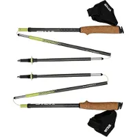 Silva - Bastões trail / corrida - Running Poles Carbon Z Fixed para Unissexo - Tamanho 125 cm - Amarelo
