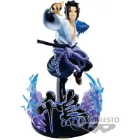 Banpresto Figura Versão Especial Sasuke Uchiha Estrelas Vibrantes Naruto Shippuden 20 Cm