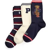 Ralph Lauren Meias navy / castanho / vermelho / branco