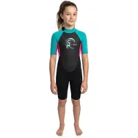 O'Neill Shorty Júnior De Manga Curta Com Fecho Traseiro Reactor Spring 2 Mm