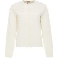 IZIA Casaco de malha offwhite