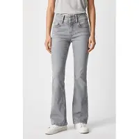 Pepe Jeans para mulher. PL20487758VH Calça Jeans Flare Venus Azul (26/32), Casual, Algodão, Denim