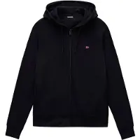Napapijri Casaco em moletão 'BALIS' vermelho / preto / branco