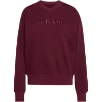Adidas Sweatshirt com Gola em V Acetinada Seasonal Essentials