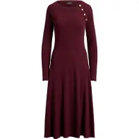 Ralph Lauren Vestido bordeaux