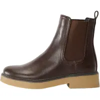 Anna field Botas chelsea castanho escuro