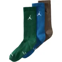 Jordan Meias turquesa / castanho escuro / abe / branco