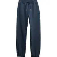 Superdry para homem. M7011421A Calças Jogger Blank Oversized Navy Jogger (L), Casual, Algodão, Marinho