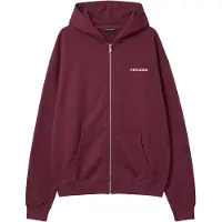 Pegador Casaco em moletão vermelho vinho