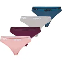 PSD Cueca azul real / cinzento / baga / cor-de-rosa