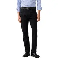 Hackett London para homem. HM2100184 Jeans Casual preto (32/30), Algodão