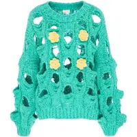 IZIA Pullover turquesa