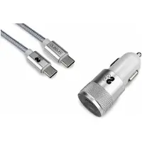 Subblim Carregador De Carro Pd20w+qc3.0+c