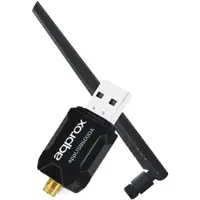Approx Adaptador Usb Nano Ac Usb 600 M+antenna