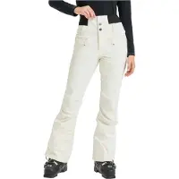 Roxy - Calças ski mulher - Rising High Pant Whisper White para Mulher - Tamanho XS - Branco