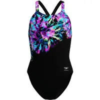Speedo Maiô Female Placement Printed Powerback