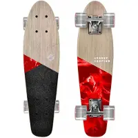 Street Surfing Skate Cruiser Beach Board Wood Bloody Mary 25´´