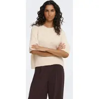 JDY Pullover 'LINEA' creme