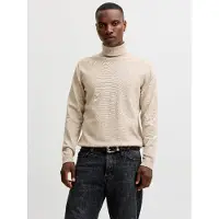 Jack & Jones Pullover 'JJEBasic' creme