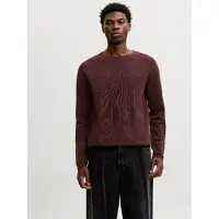 Jack & Jones Pullover 'JJEHill' chocolate