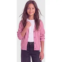 Kids Only GIRLS Casaco de malha rosa claro