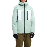 Quiksilver - Casacos ski - Dawson 10K Jacket Iceberg Green para Homem - Tamanho L - Verde