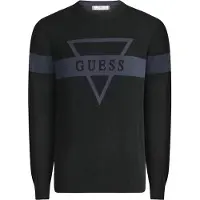 GUESS Pullover 'MARK' safira / preto