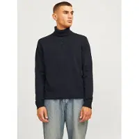 Jack & jones Pullover 'JJEBasic' navy