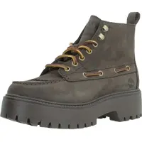 Timberland para mulher. TB0A27YZW071 Botins de couro Stone Street castanho (41 W), Marrom, 1 a 3cm, Cordão, Casual