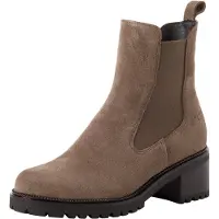 Tamaris Botas chelsea bege escuro