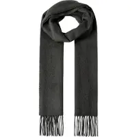 Hackett London para homem. HM0400108 Cachecol Solid Patch Cash cinza (OSFA), Casual, Clássico, Casimira
