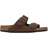 Birkenstock Sapato aberto 'Arizona' castanho escuro