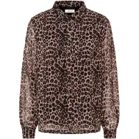 Cream Blusa 'CRYuna' castanho / chocolate / preto