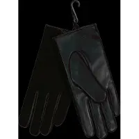 Gant para mulher. 4930079 Luvas de couro preto (L), Clássico, Pele