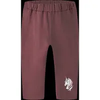 Name it Calças 'NMFVENUS' cinzento / bordeaux / preto / branco