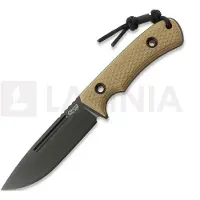 Trc knives Faca South Pole Vanadis V4E DLC, coyote G10, black multicam kydex