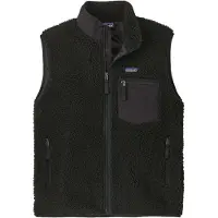 Patagonia - Casacos - M's Classic Retro-X Vest Black w/Black para Homem - Tamanho L - Preto