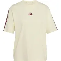 Adidas Camisa funcionais 'Essentials' ecru / bordeaux