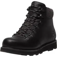 Timberland Botas com atacadores cinzento escuro / preto